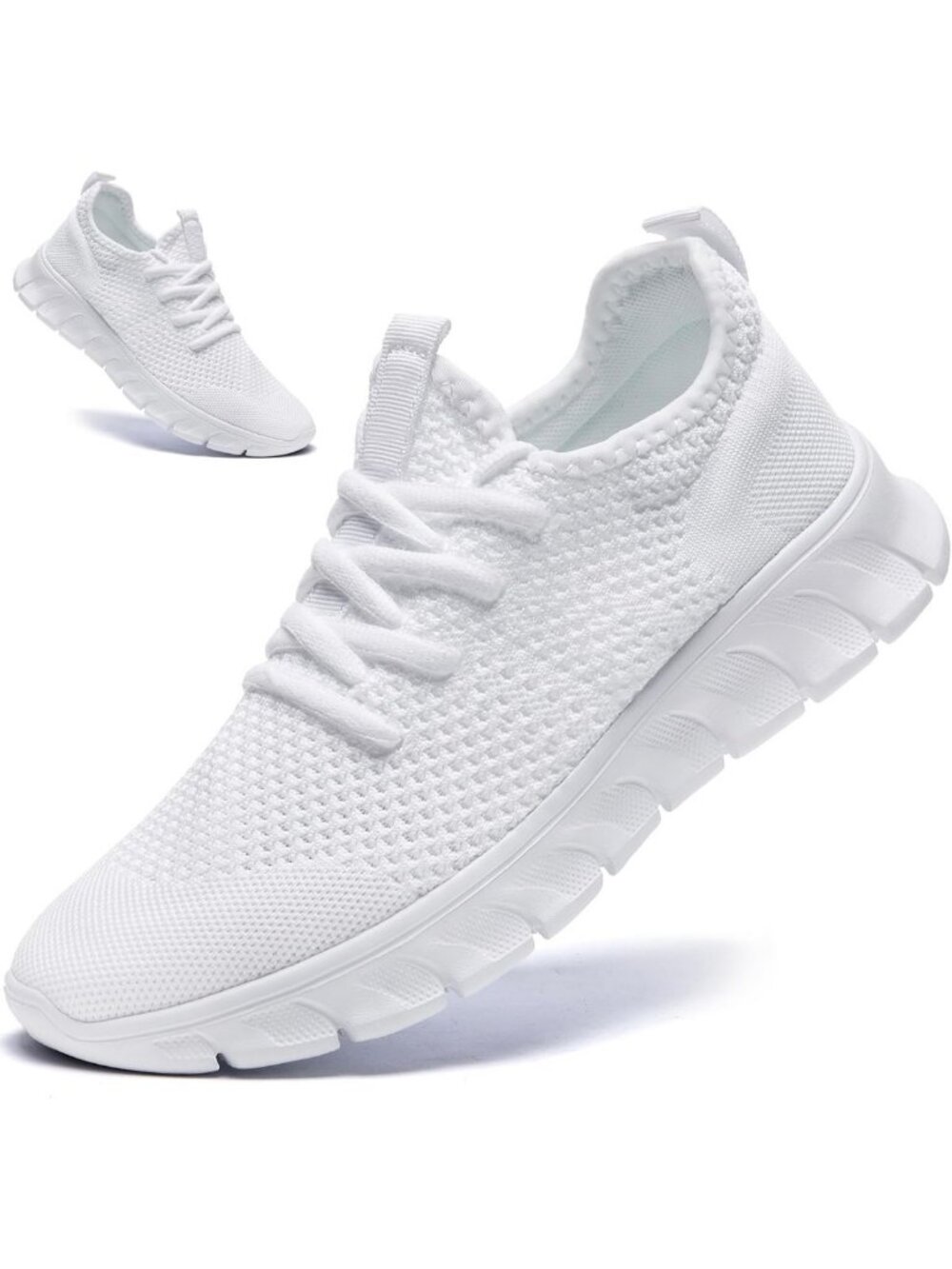 Lightweight Women's Slip-On Tennis Sneakers for Walking, Running & Gym